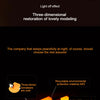A desk lamp featuring a cute fox design, with text promoting rest and assuredness.