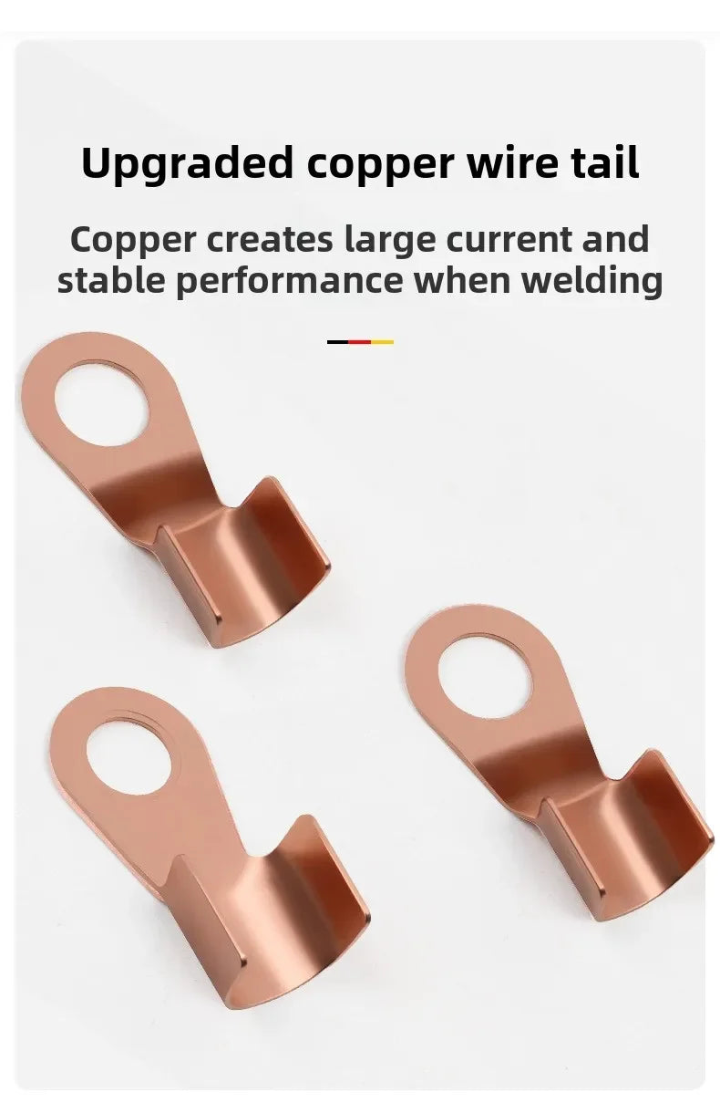 Trois pointes de fil de cuivre pour outils de soudage magnétique
