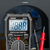 AnENG SZ06 digital multimeter with red probes and a black casing is shown against a dark background.