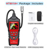 كاشف تسرب الغاز HT601A+ وأكسسواراته بما في ذلك دليل المستخدم وكابل شحن USB