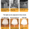 A multi-functional conversion desk lamp with adjustable light levels shown in various settings.