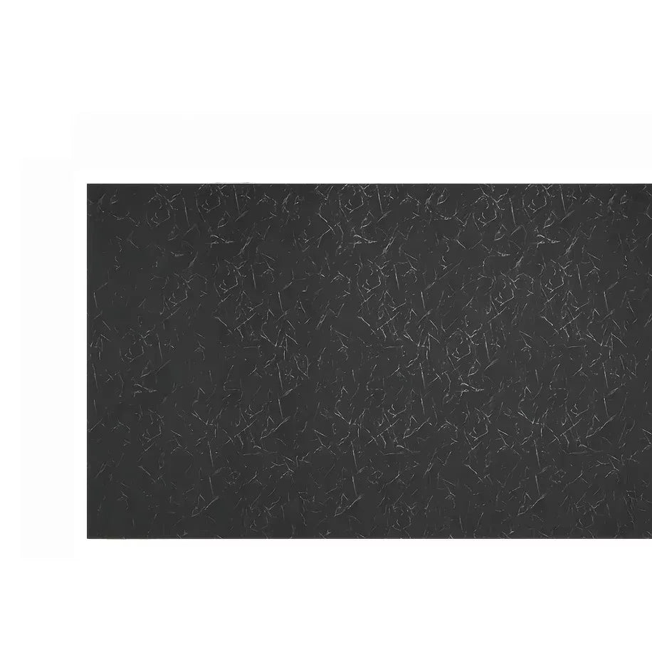 Papel autoadhesivo negro de lujo para paredes con acabado moteado y texturizado.