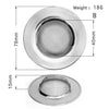 Stainless steel sink strainer drain filter mesh with a circular design