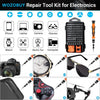A set of precision multi-bit screwdriver repair tools for electronics, including various tips and drivers.
