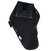 Black heavy-duty cordless tool holster designed to secure drill bits.