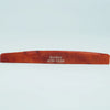 A wooden guitar bridge saddle with the name Guyker and model number ATR-7639 engraved on it.