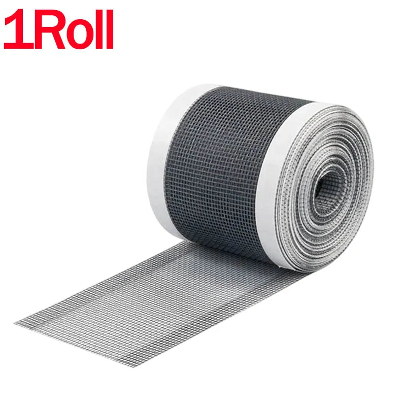 Rolle Reparaturtape für robuste Fensterstoffe in zylindrischer Verpackung