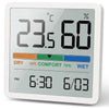 A digital indoor thermometer and hygrometer displaying 23.5°C and 60% humidity.
