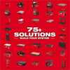 A collection of various magnetic bins and storage solutions for tool organization in red and black.
