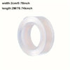 A roll of heavy-duty clear double-sided mounting tape.