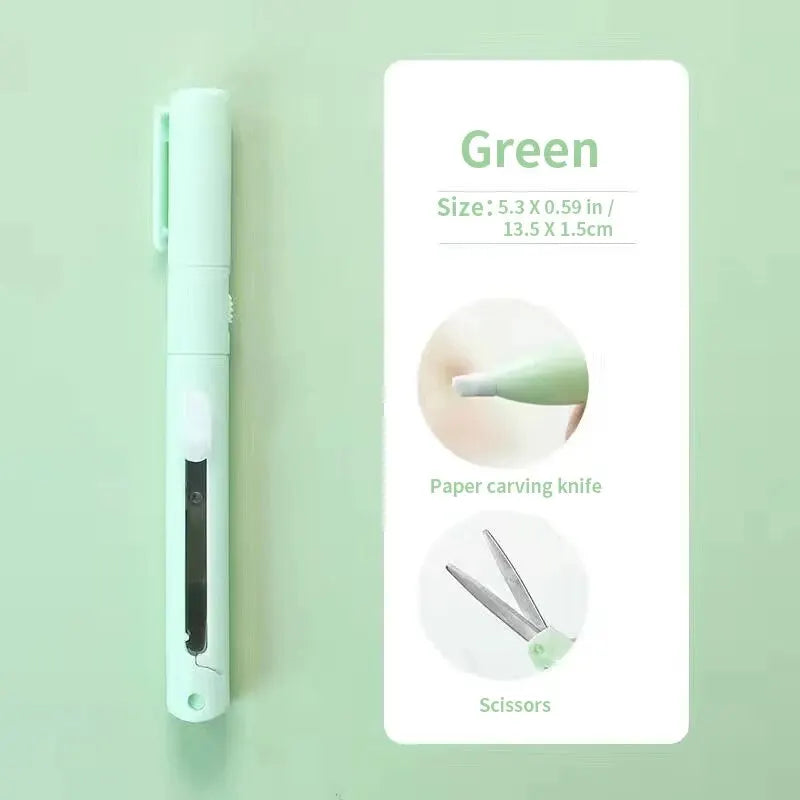 Mini Portable Crafting Scissors and Knife Set