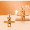 New Imbot cabinet door installation guide tool shown in orange color on a light background.