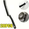 A set of 20 grout gap cleaning brushes and a cleaning tool shown in various angles.