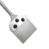 A heavy duty SDS Plus floor scraper and tile removal tool with a long handle and a flat scraping head.