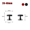 A set of adjustable threaded bed frame anti-shake tools shown with various sizes and dimensions.