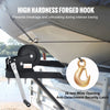 High hardness forged hook used on a heavy duty hand winch for towing