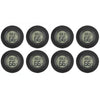 Six round digital hygrometers or thermometers displaying 66% humidity and 88.2 degrees Fahrenheit