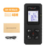 Black TTaka7 laser distance meter showing a measurement of 3341 meters