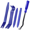 A set of blue and black universal trim clip removal pliers.