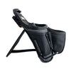 Black heavy-duty construction tool pouch with a rugged clip and strap.