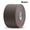 Rouleau de ruban adhésif imperméable auto-amcollant marron pour réparations domestiques