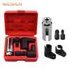 A red tool kit for professional oxygen sensor removal and installation, including various specialized tools.