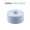 Roll of plain blue universal PVC sealing strips for bathroom and kitchen