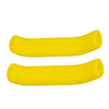 Yellow silicone brake lever protector covers for bicycles