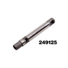 A metallic filter pump rod accessory for an airless spraying machine.