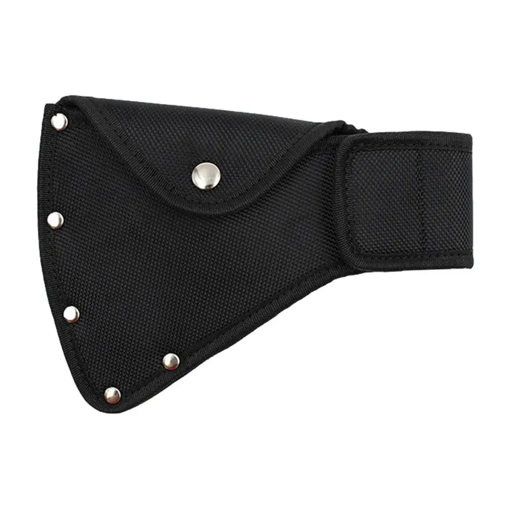 Black durable nylon axe blade cover for outdoor tools