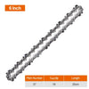 A 6 inch replacement chain for a mini electric chainsaw, with pitch number 37 and a length of 20cm.