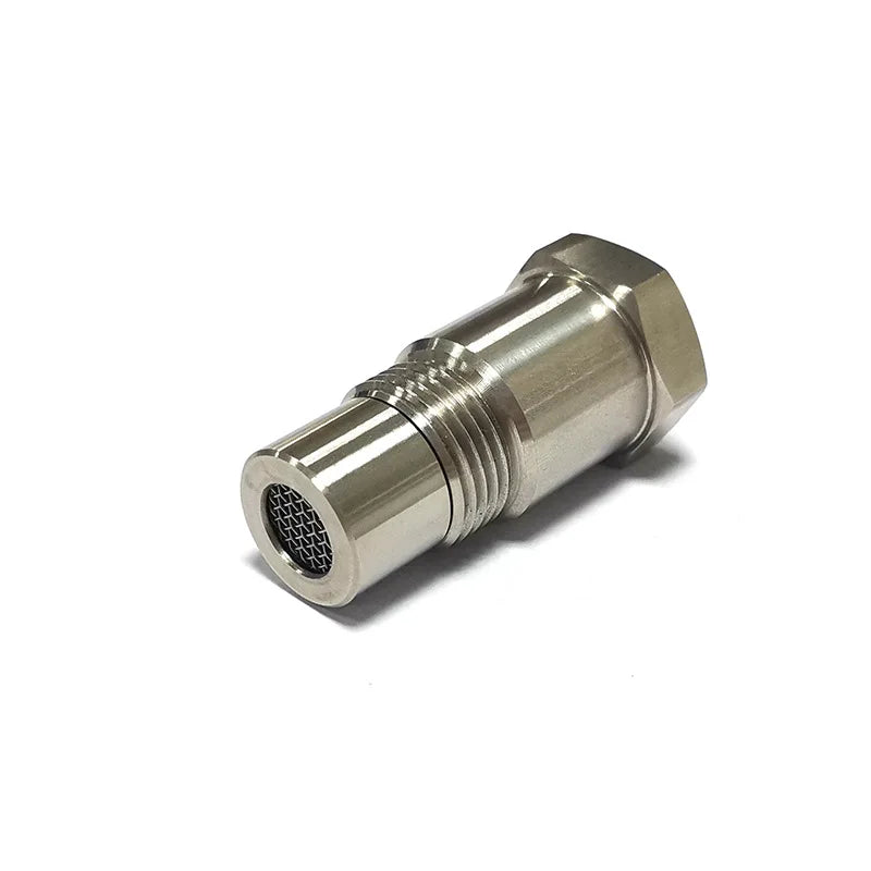A metallic precision oxygen sensor adapter for automotive