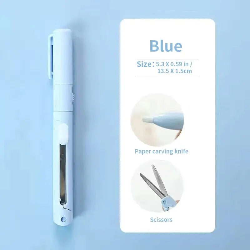 Mini Portable Crafting Scissors and Knife Set