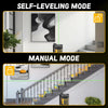 Image showing a professional laser level tool in both self-leveling and manual modes, demonstrating its use for construction 