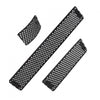 Two black precision flat shaver replacement blades shown diagonally.