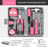 A 13-piece household tool set in a gray box featuring hammer, pliers, and other repair tools.