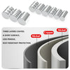 Three layers coated refrigerator magnets in silver and copper finishes for rust resistant protection