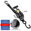 Black automatic retractable device with a T-handle and 3.3M length for electrophoresis.