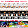 SK6812-30-RGBWW-5V and SK6812-60-RGBWW-5V addressable LED strip lights