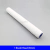 Un rollo de cabezales de rodillo de pintura de alta resistencia blanca de 9 mm.