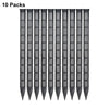 Ten packs of black plant aeration tubes for pots