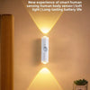 A white smart motion sensor wall light illuminates a room, demonstrating a new sensing experience.