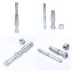 A collection of professional ring stretcher and expander tools, including various metal rods and expanding components.