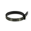 Black accurate finger ring sizer with numbered markings for all fingers
