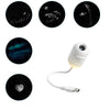 A set of five celestial images showing different stars and planets used as a projector night light.